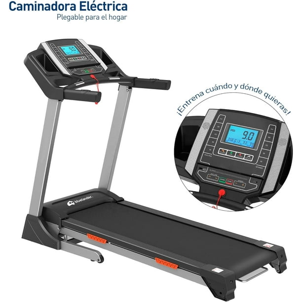 Caminadora Electrica Pro Bluelander 3.5 HP,Velocidades de 1 a 18 km/h