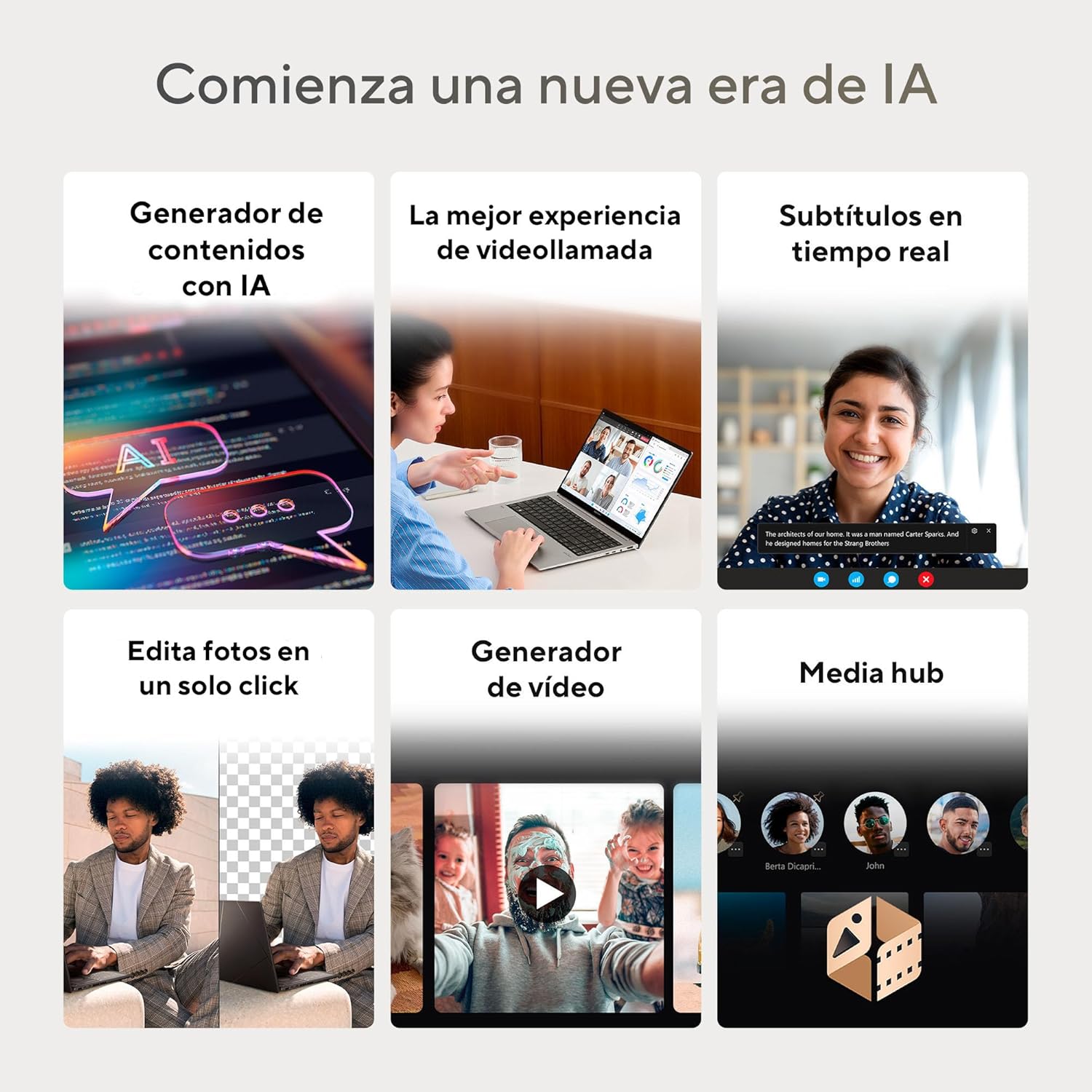 ASUS Laptop Zenbook A14/14 OLED/Snapdragon X X1 26 100/NPU hasta 45 TOPS/16GB RAM/512GB SSD/Cámara FHD con IR/Teclado Retroiluminado en Español/Funda(Garantía y Servicio en México)