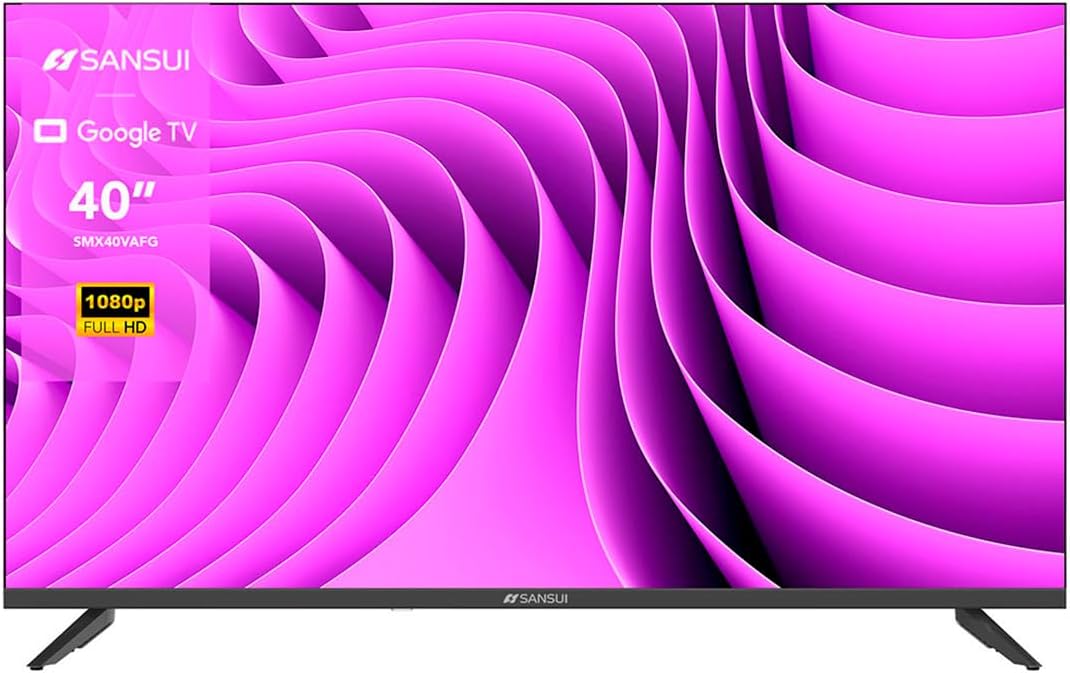 SANSUI Television Google TV, Voice Assistant Smart TV 2023 (43" 4k UHD)