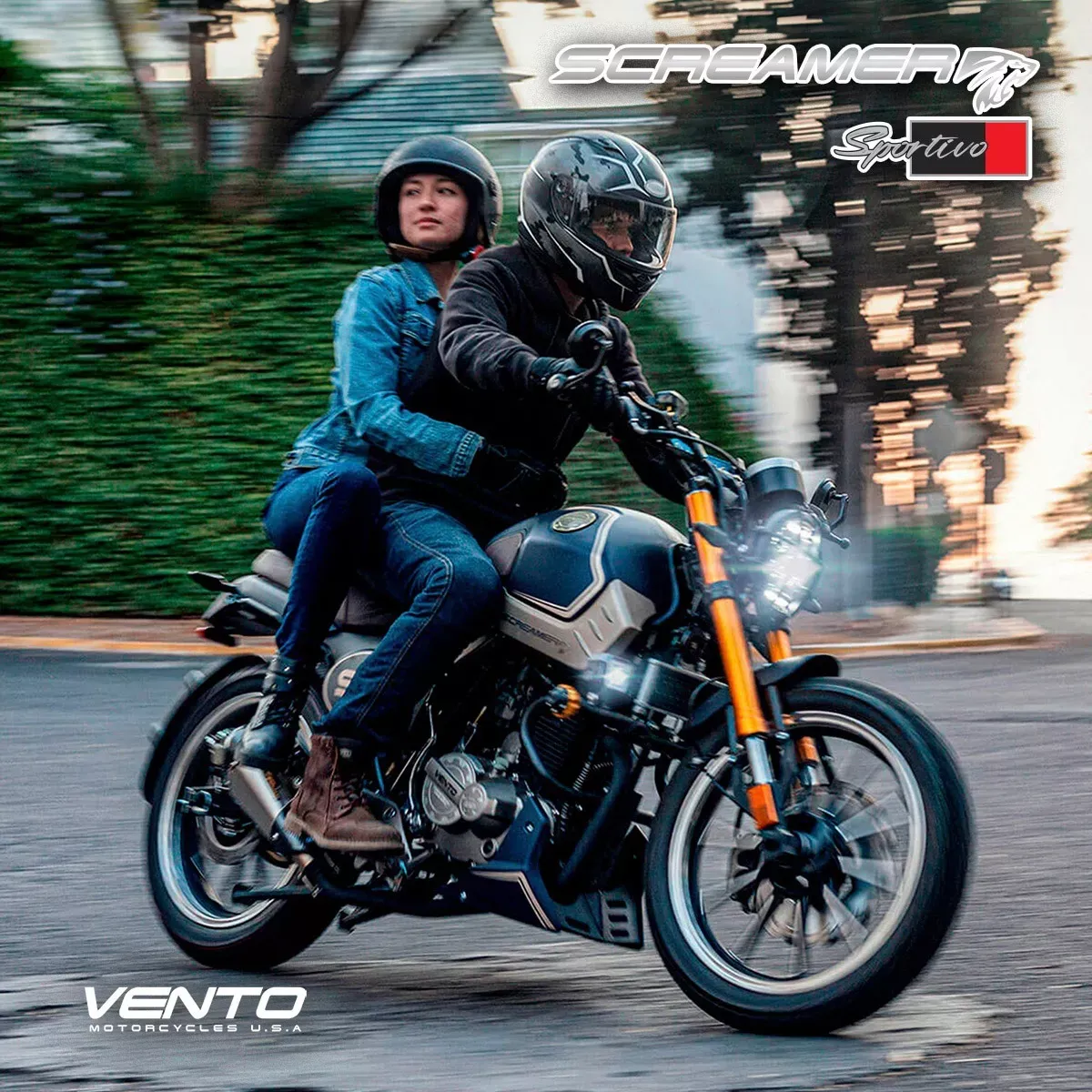 Motocicleta Vento Screamer Sportivo 300 Azul 2025