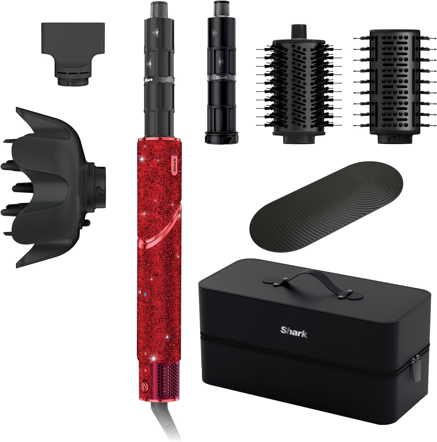 Shark FlexStyle Secadora y Multiestilizador de Aire 1600W con Tecnología Coanda, para Secar, Rizar, Suavizar y Dar Volumen