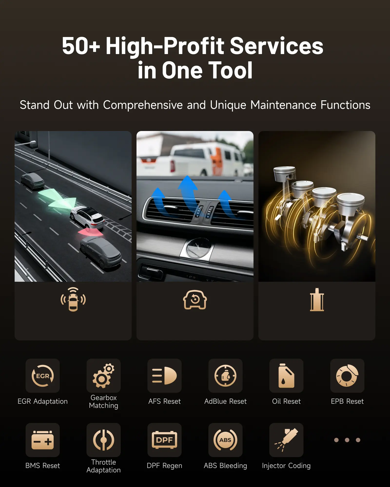 TOPDON ONE — Herramienta de diagnóstico automotriz bidireccional de 10.1" (Escáner OBD2), J2534 Pass-Thru, Codificación de ECU y más de 50 servicios, Escaneo completo de sistemas con TopFix AI y Mapeo de topología OE.