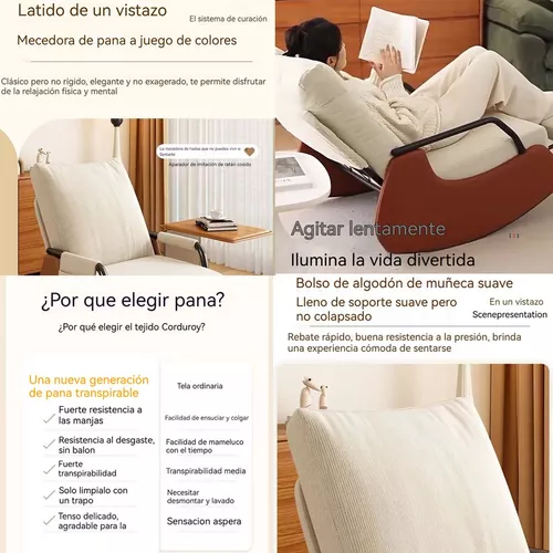 Mecedoras Modernas Ergonómicas,sofás Y Sillas Reclinables