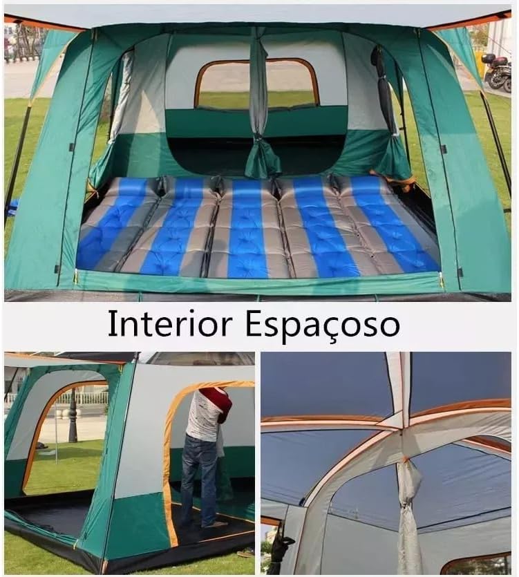 UNIFULL Gran Tienda de Campaña de 8-12 Personas, con Bolsa de Transporte