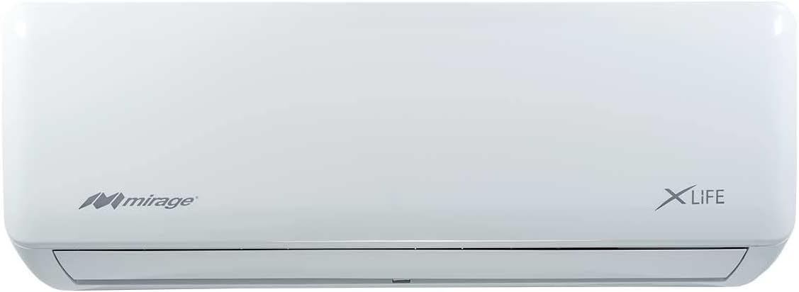 Mirage SETCLC120H Aire Acondicionado Mini Split Xlife On/Off con Calefacción 1Ton 115V, Blanco