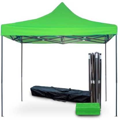 Toldo Carpa Impermeable Plegable Acero 2x2 M Bolsa