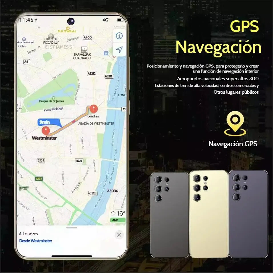 Combo Teléfono Inteligente | Con regalo exclusivo | ​Batería de 8000mAh con Charge de 18W | 6.8" y 90Hz | Cámara de 50MP | Doble ranura para tarjetas SIM |