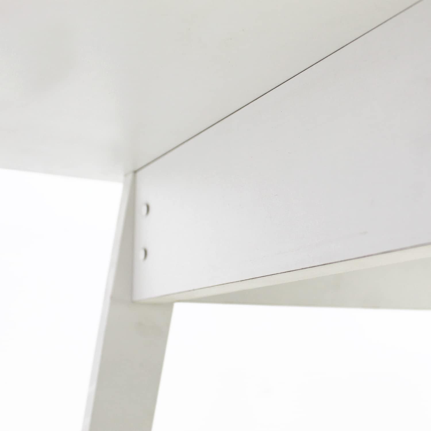 MUNDO IN MUEBLES Escritorio Milano Minimalista | Ideal para Home Office y Estudios | con Cajones y Montaje Sencillo | Estructura Robusta Que Soporta hasta 25 Kg | Gran Espacio de Almacenamiento