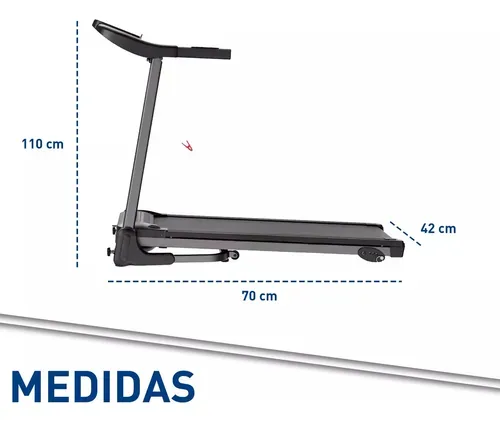 Compra caliente : Caminadora Eléctrica 4 Niveles Inclinación 12 Modos 2 Hp