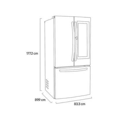 Refrigerador Instaview™ French Door 25 pies GM25BQS LG...