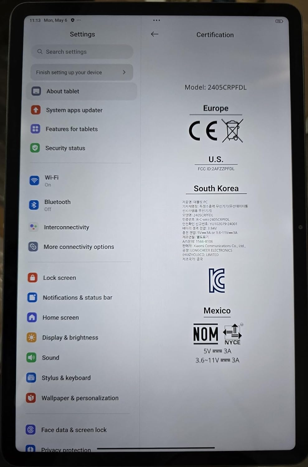 Xiaomi Redmi Pad Pro WiFi Version 12.1" Octa Core Global ROM 10000mAh Bluetooth 5.3 8MP Dual Camera + (33w Dual USB Fast Auto Combo) (Ocean Blue, 256GB + 8GB)