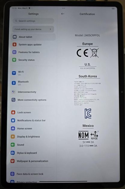 Xiaomi Redmi Pad Pro WiFi Version 12.1" Octa Core Global ROM 10000mAh Bluetooth 5.3 8MP Dual Camera + (33w Dual USB Fast Auto Combo) (Ocean Blue, 256GB + 8GB)