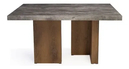 Comedor Calabria Con 4 Sillas Y 1 Banca Mobelo Beige