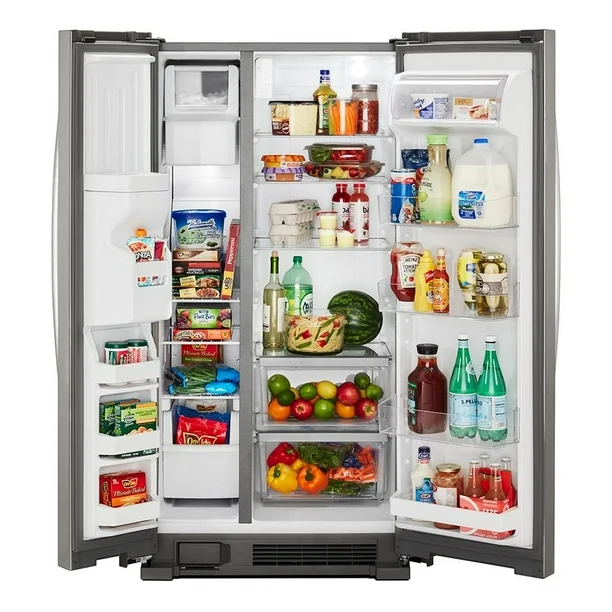 Refrigerador 22 Pies Whirlpool con Despachador Gris