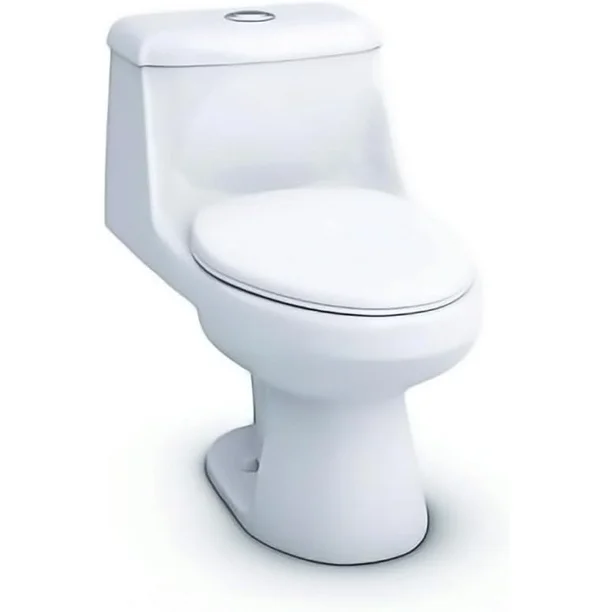 WC/Inodoro Castel Venus, Cerámica, One Piece, Color Blanco, Doble Descarga, Asiento Cierre Suave