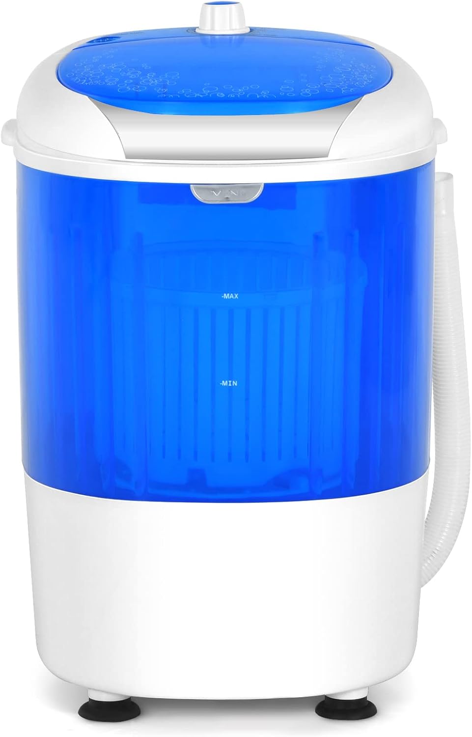 Giantex GX24977-PE, mini lavadora y hilador, capacidad de 5 libras, semiautomática compacta para lavandería, departamento, recámara, RV, lavadora portátil