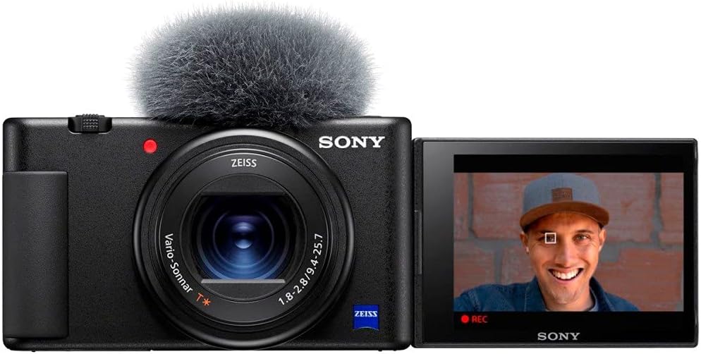 Sony DCZV1/B Cámara ZV-1 para videoblogs, Compacto, Negro