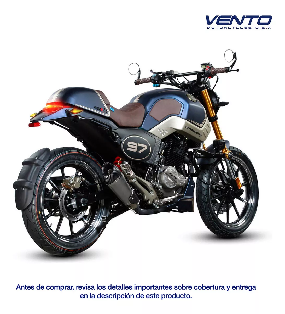 Motocicleta Vento Screamer Sportivo 300 Azul 2025