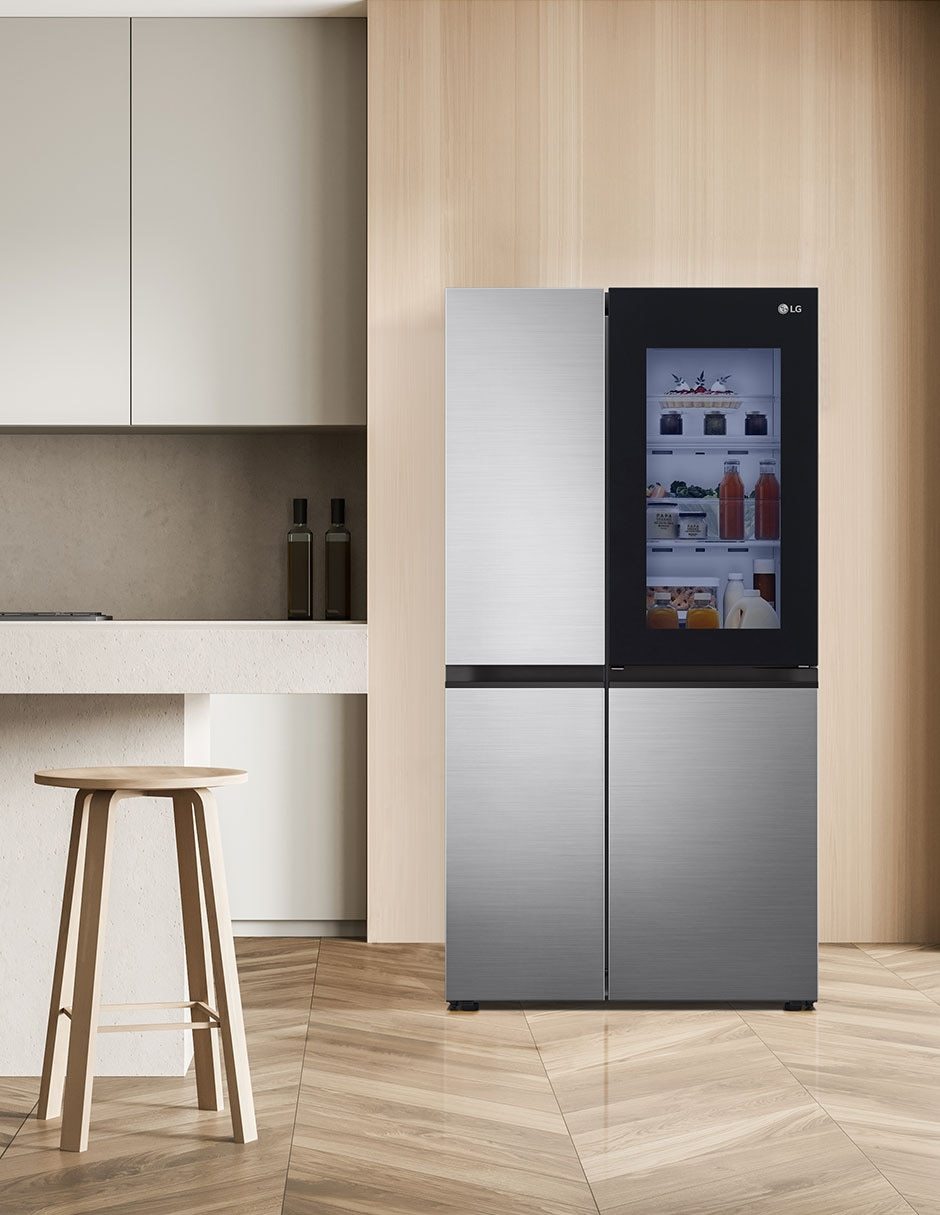 Refrigerador Dúplex LG InstaView 28 pies cúbicos Tecnología inverter y Tecnología no frost VS27BXQP