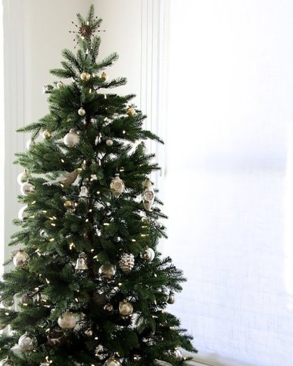 Árbol de Navidad mágico con luces LED