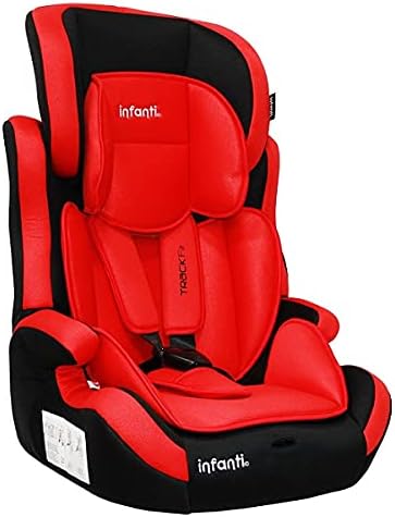 INFANTI | Asiento para Bebe Carro Portabebe TRACK-FIT | Autoasientos para Bebe | Booster Car Seat - Cosas para Bebes - Silla para Bebe | Respaldo Desmontable | Desde 9 kg a 36 kg