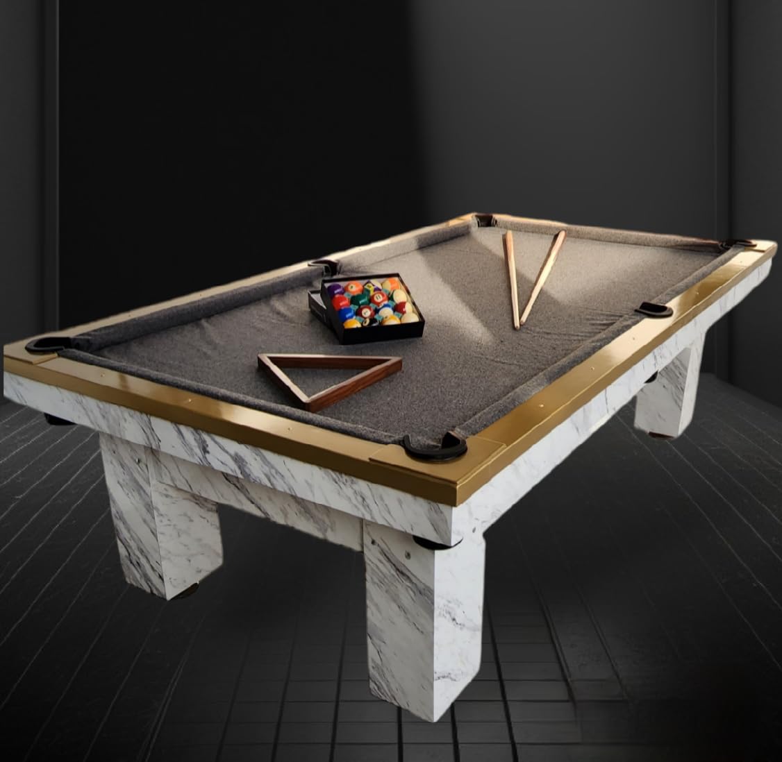 MESA DE BILLAR PROFESIONAL PARA CASA O NEGOCIO. USO RUDO MADERA 100% PINO (PAÑO ROJO)