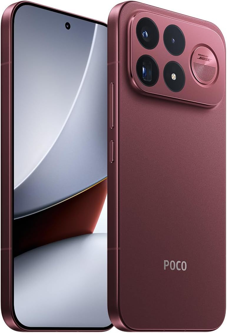 POCO F9 Ultra 5G 12GB+256GB Cereza Oscuro Snapdragon 8 Elite Gen 5 8050mAh 100W 200MP