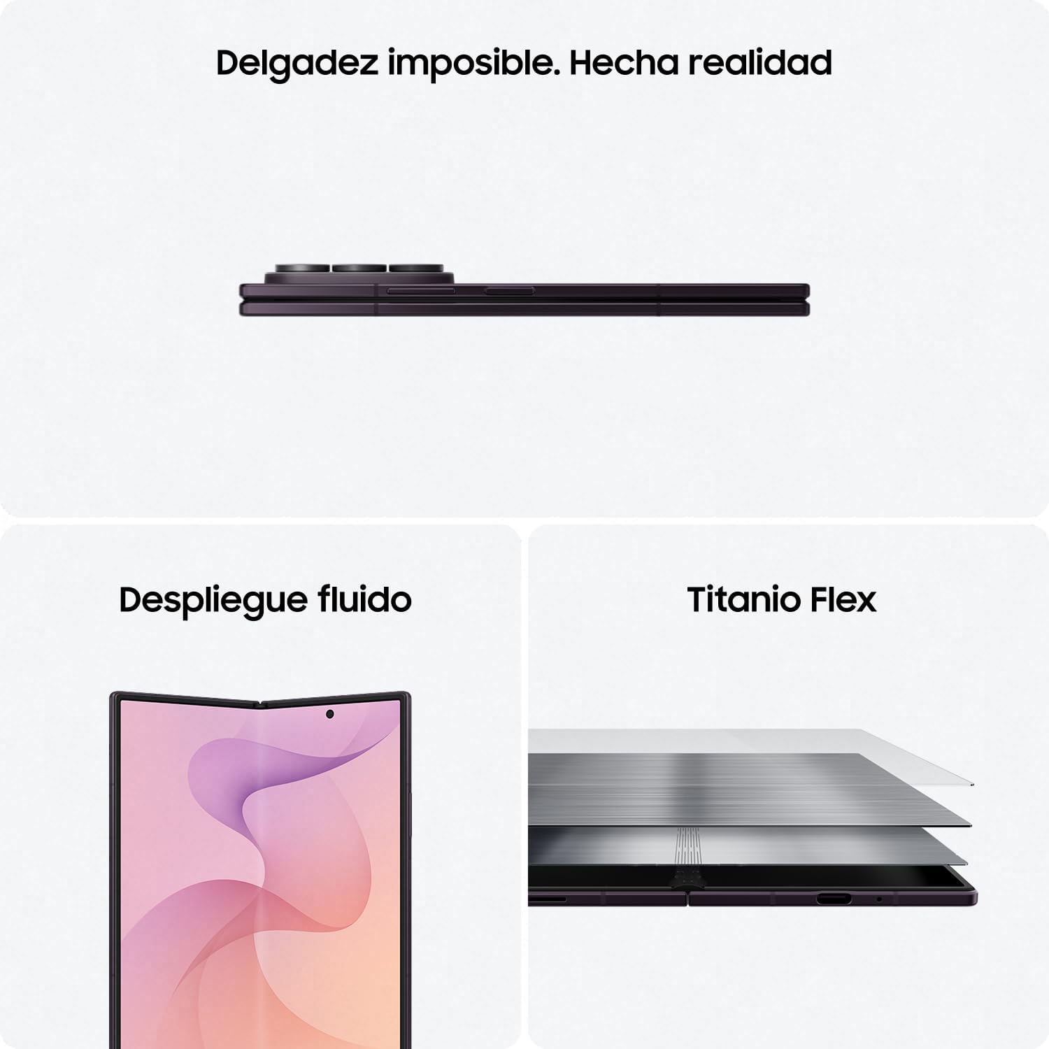 Samsung Galaxy Z Fold8 Ultra 512GB Violeta Techno 12GB RAM Desbloqueado