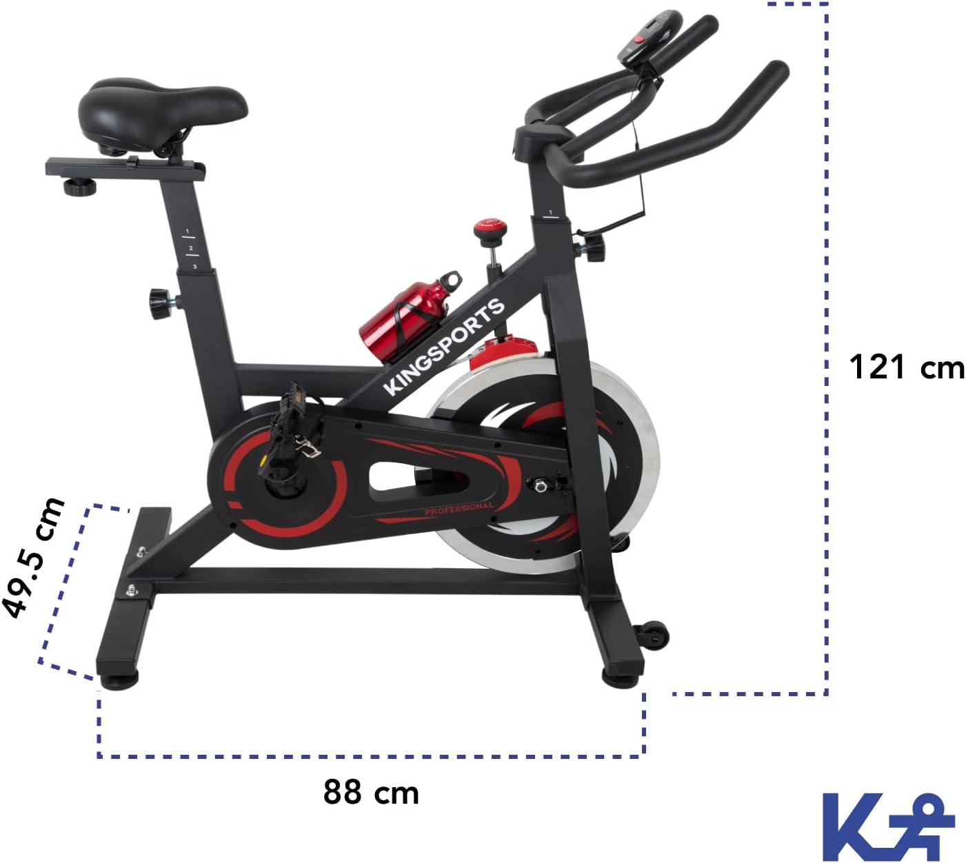 KINGSPORTS | Bicicletas Fijas Para Spinning