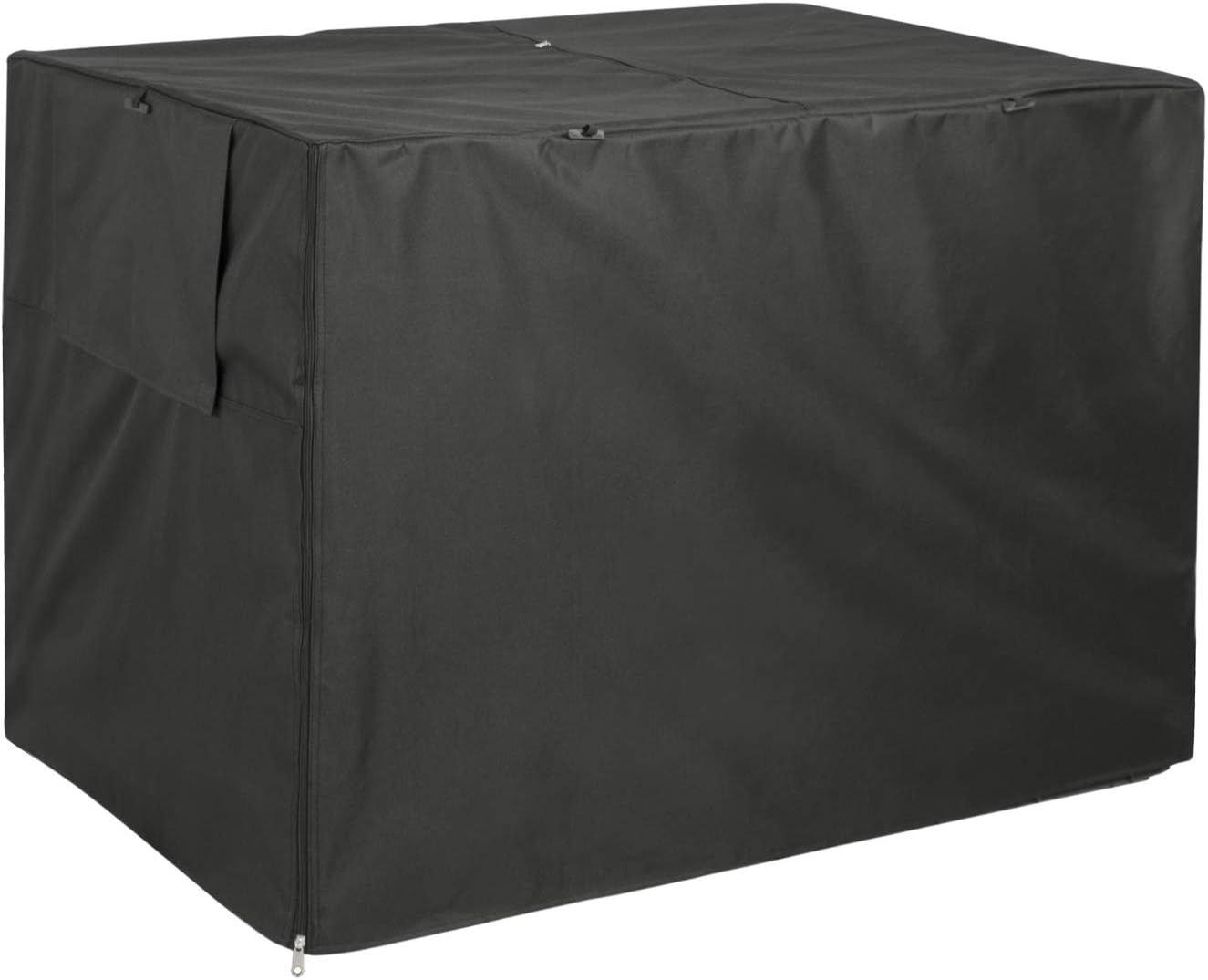 Explore Land Funda para jaula de perro de 42 pulgadas, funda de poliéster duradera para perrera de mascotas, ajuste universal para jaula de perro de alambre 1 (negro)