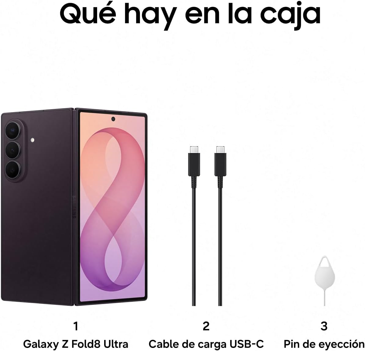 Samsung Galaxy Z Fold8 Ultra 512GB Violeta Techno 12GB RAM Desbloqueado