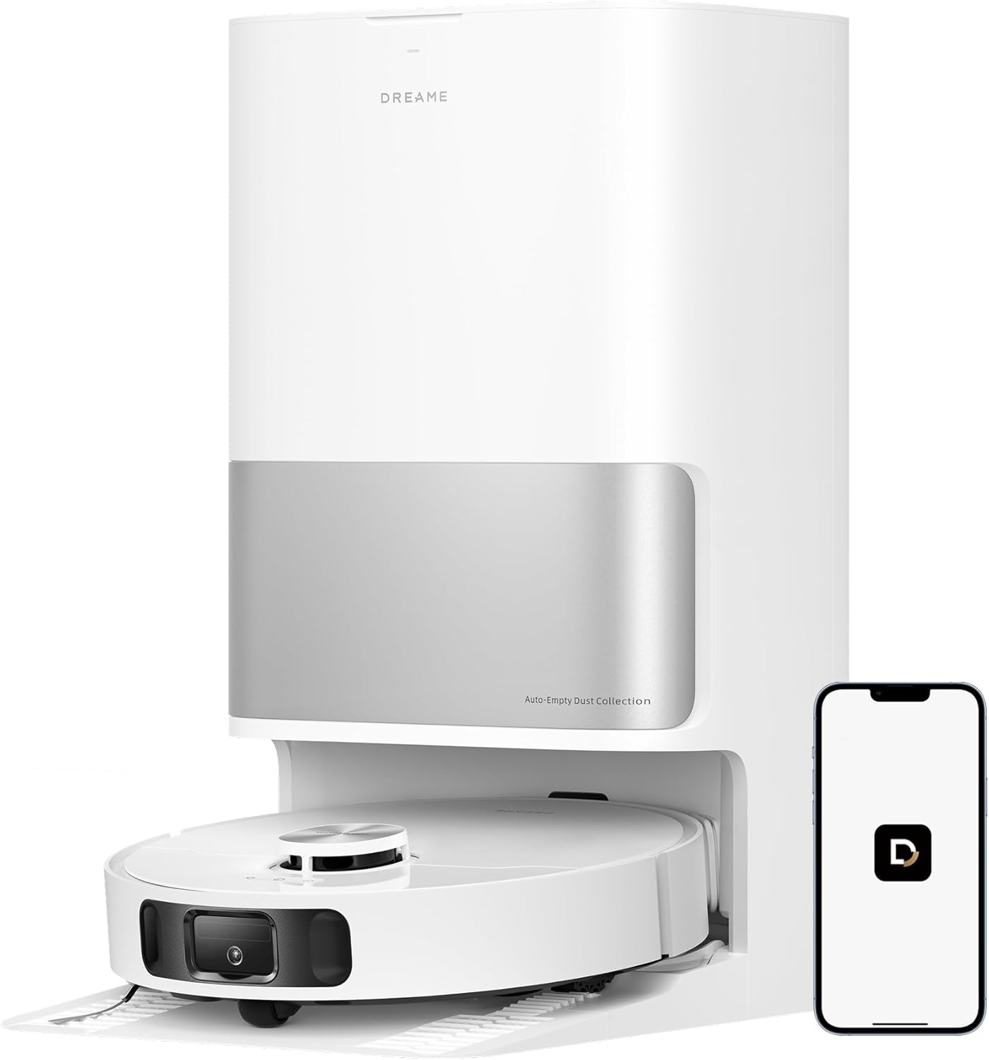 DREAME L10s Ultra Gen 2 Robot Aspirador con trapeador, tecnología MopExtend™ RoboSwing, 10,000 Pa succión Vormax™, Sistema DuoScrub, Modo Mascotas, Base automática y Limpieza versátil de alfombras
