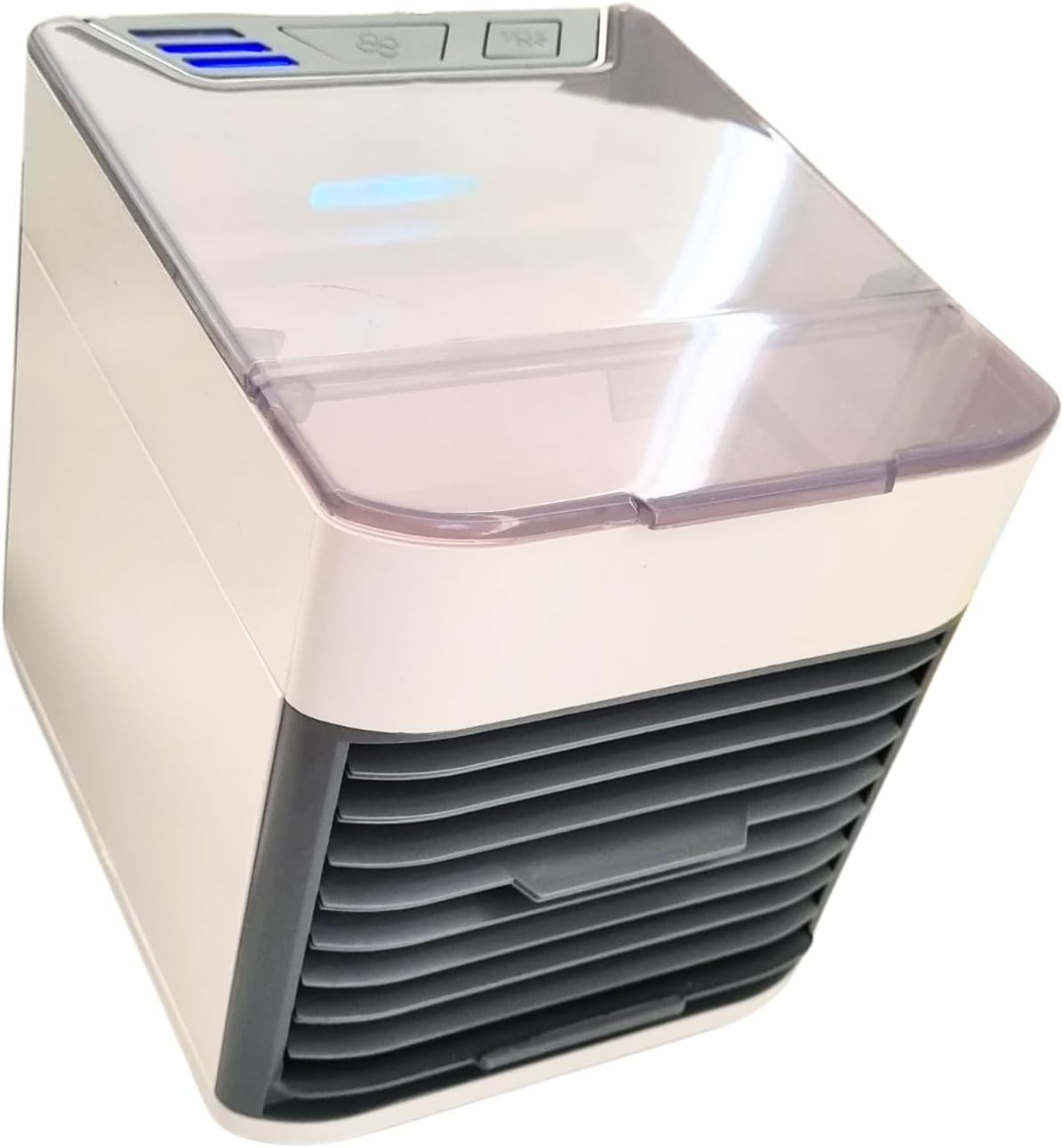 2 piezas Aire Acondicionado Portátil Mini Enfriador Humidificador Personal Evaporador