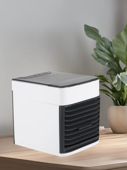 2 piezas Aire Acondicionado Portátil Mini Enfriador Humidificador Personal Evaporador