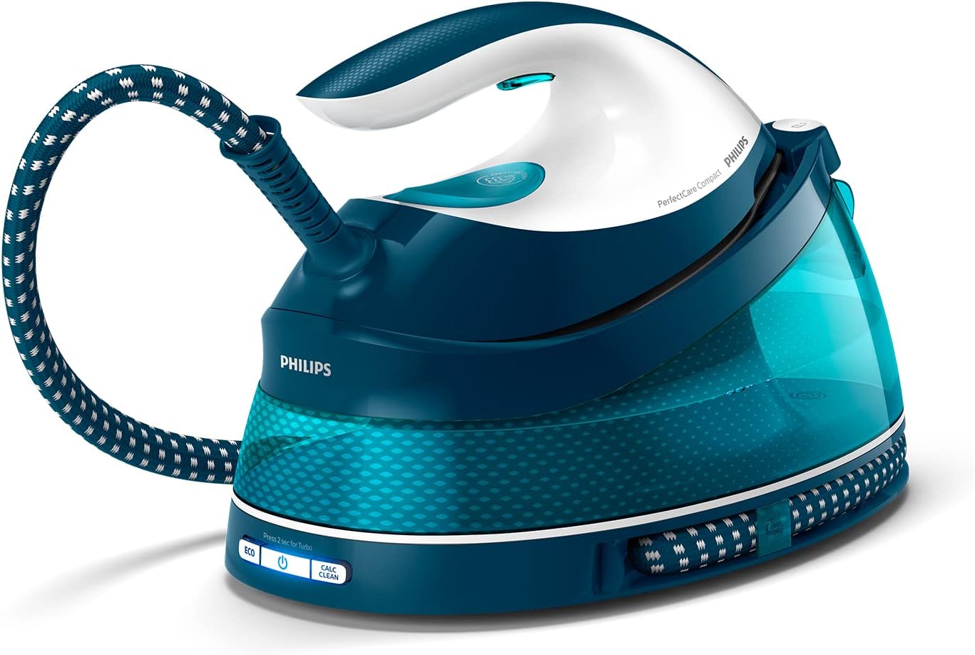 Centro de Planchado PHILIPS con Vapor de Alta Presión, Control Automático de Temperatura y Depósito de 1.5 L