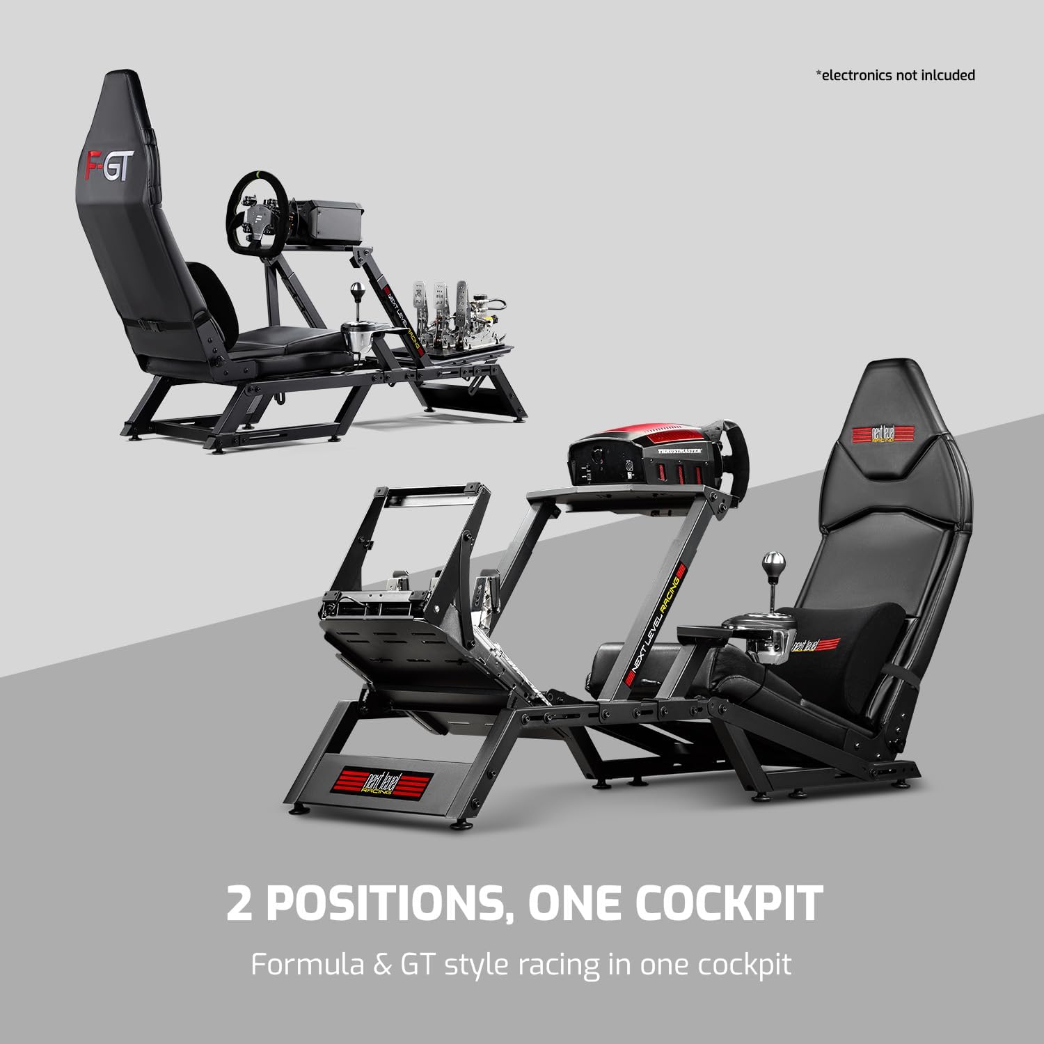 Next Level Racing F-GT Simulador cabina – no específico para máquina