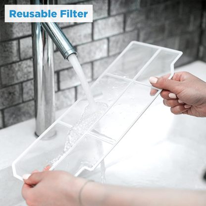 Midea 8.000-1200 BTU EasyCool aire acondicionado para ventana, deshumidificador y ventilador, enfriar, circular y deshumidificar hasta 350 metros cuadrados Ft, filtro reutilizable, control remoto-filtro de aire acondicionado