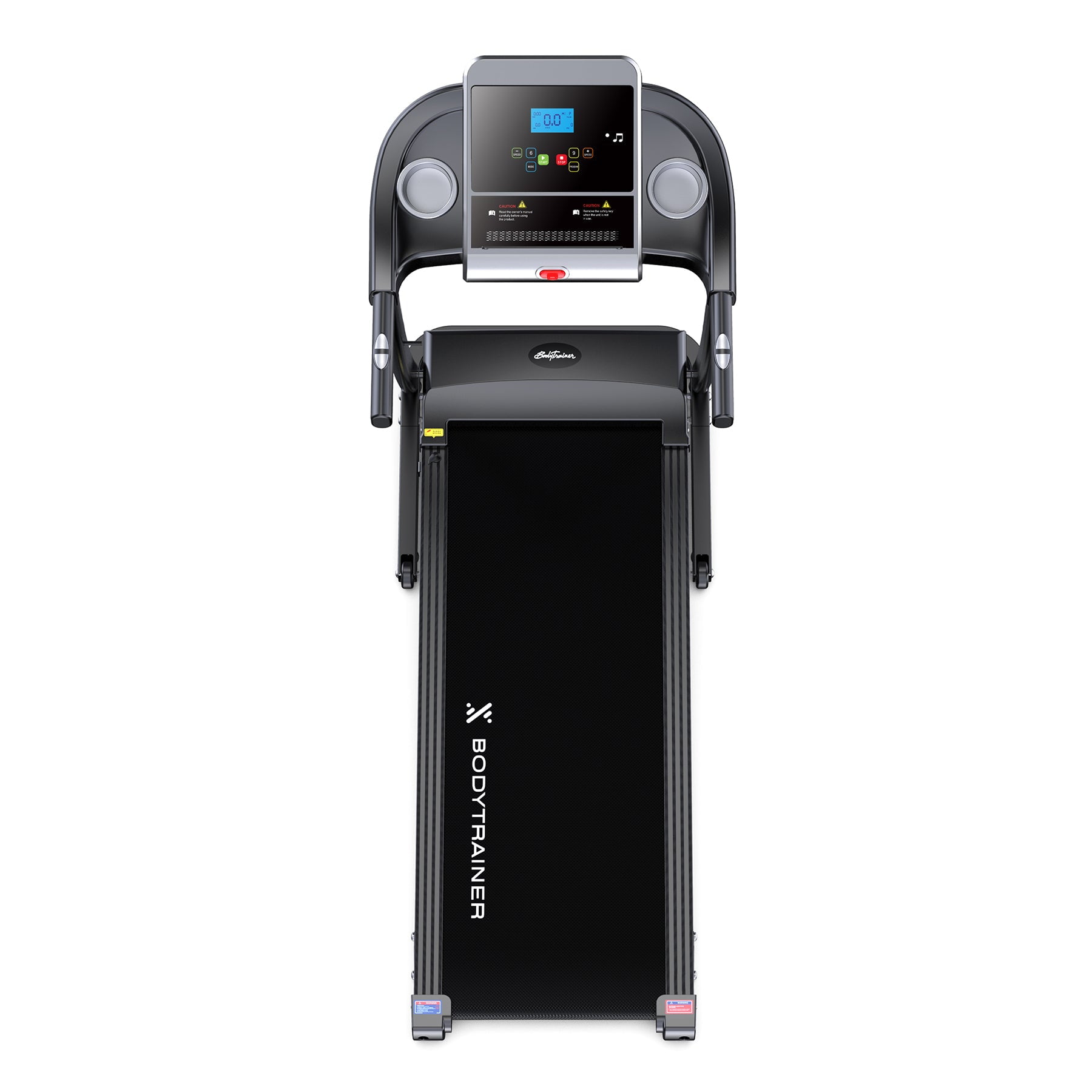 Caminadora Eléctrica BodyTrainer B2-400 Plegable con Display LED Velocidad Máx 14 Km/h