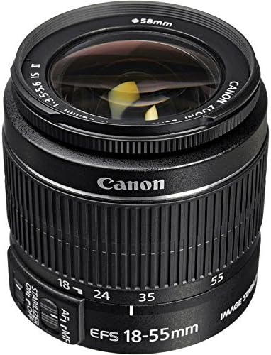 Canon EOS Rebel T5 Cámara réflex digital con EF-S 18-55mm IS II + EF 75-300mm f/4-5.6 III Bundle (reacondicionado)
