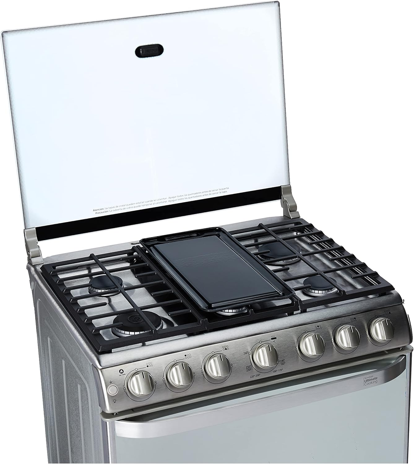 mabe - Estufa de Piso 76 cm (30 pulgadas) Inoxidable Mabe - DEM7673CFIX2