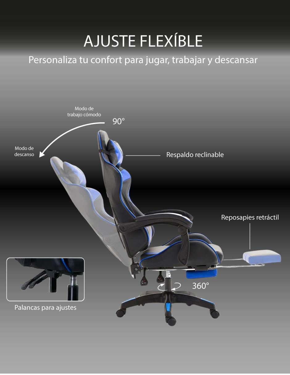 Silla gamer Titano Lumina 2