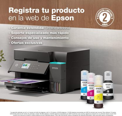 Epson Impresora Multifuncional a Color Inalámbrica con Sistema de Tanque de Tinta EcoTank L6370