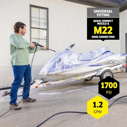 Karcher - Máquina limpiadora eléctrica a presión, K1700, Amarillo