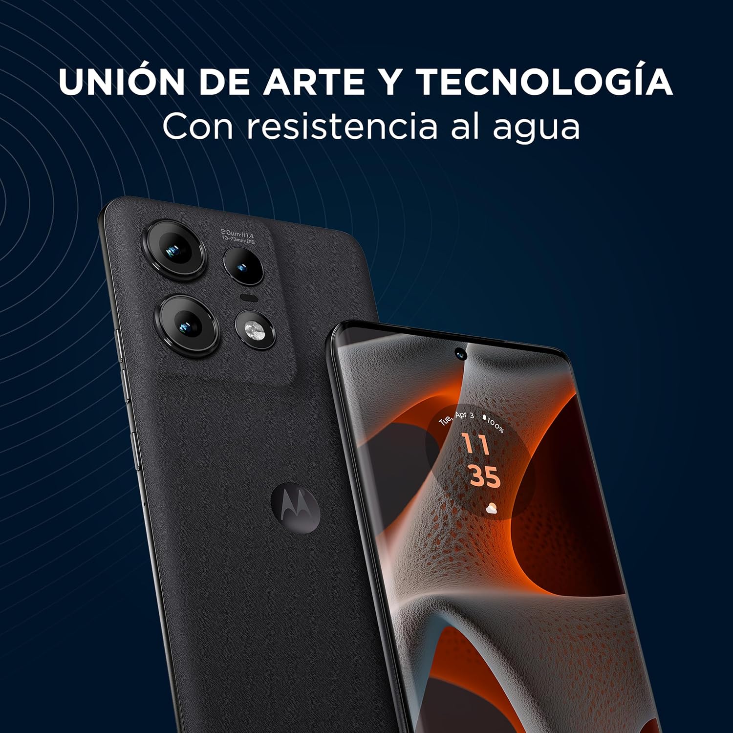 motorola Moto Edge 50 Pro - 512 GB Memoria, 12 GB RAM, Celular Desbloqueado, 1 Año de Garantía - Negro
