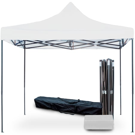 Toldo Carpa Impermeable Plegable Acero 2x2 M Bolsa