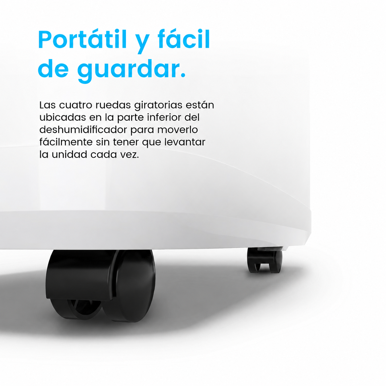 Pro Breeze Deshumidificador 50 Pintas (20 L), Compresor, Depósito Extraíble, Desagüe Continuo, Pantalla Digital, 4 Modos y Temporizador 24 h, para Habitaciones Grandes y Sótanos