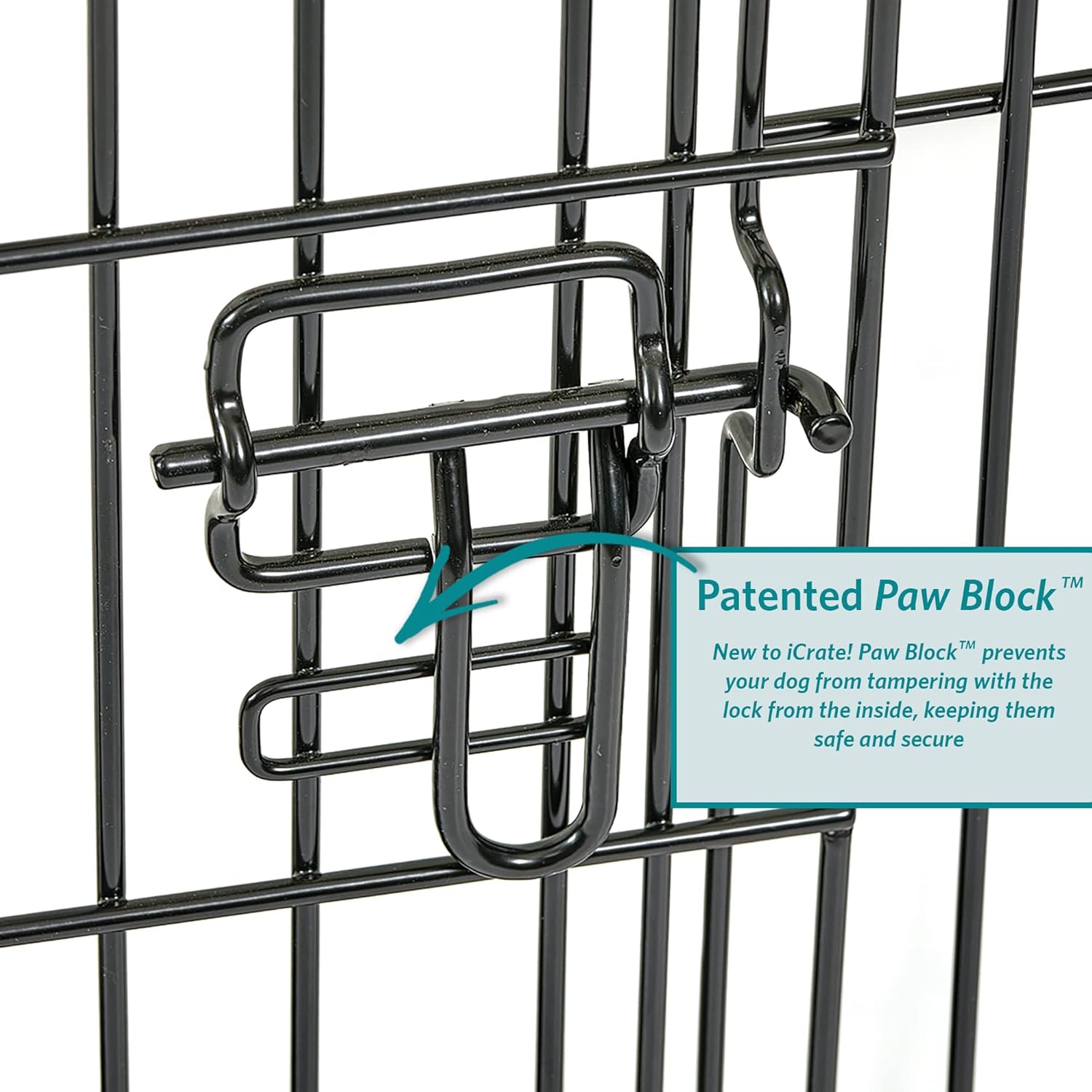 MidWest Homes for Pets - Jaula para perros XL | Jaula para perros MidWest iCrate de metal plegable con doble puerta con panel divisor, protege los pies y bandeja para perros a prueba de fugas | 48 pulgadas de largo x 30 de ancho x 33 pulgadas de alto, raz