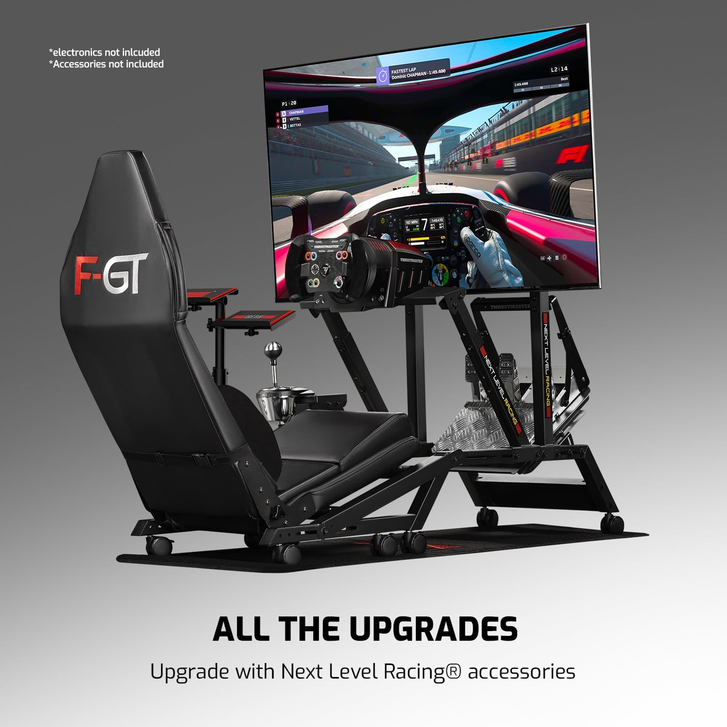 Next Level Racing F-GT Simulador cabina – no específico para máquina