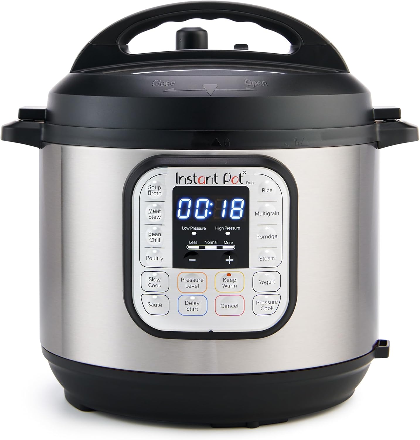 Instant Pot Duo Olla de Presión Eléctrica 7 en 1, 1200W, 14 Programas Inteligentes, 5.7 L y 7.6 L
