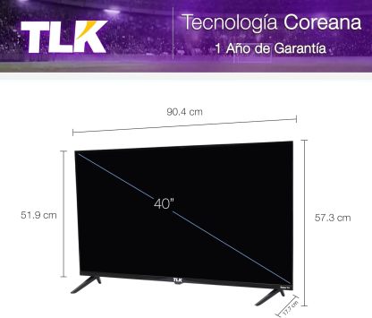📺 Televisor Smart TV 32" Full HD | Roku Integrado | Streaming en Línea | Puertos HDMI | Conexión Inteligente | Perfecto para Sala, Recámara y Oficina